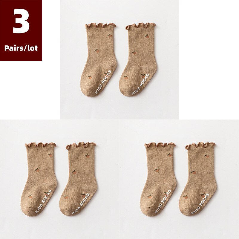 CozySteps™ Anti-Slip Children's Socks (3 Pairs)