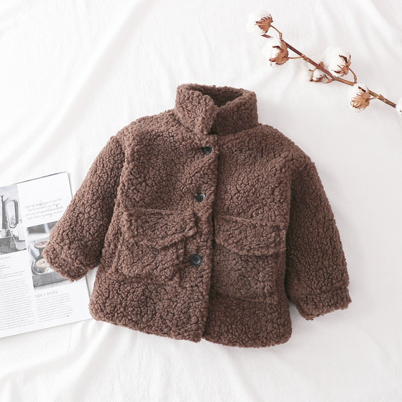 WARM LAMB WOOL JACKET