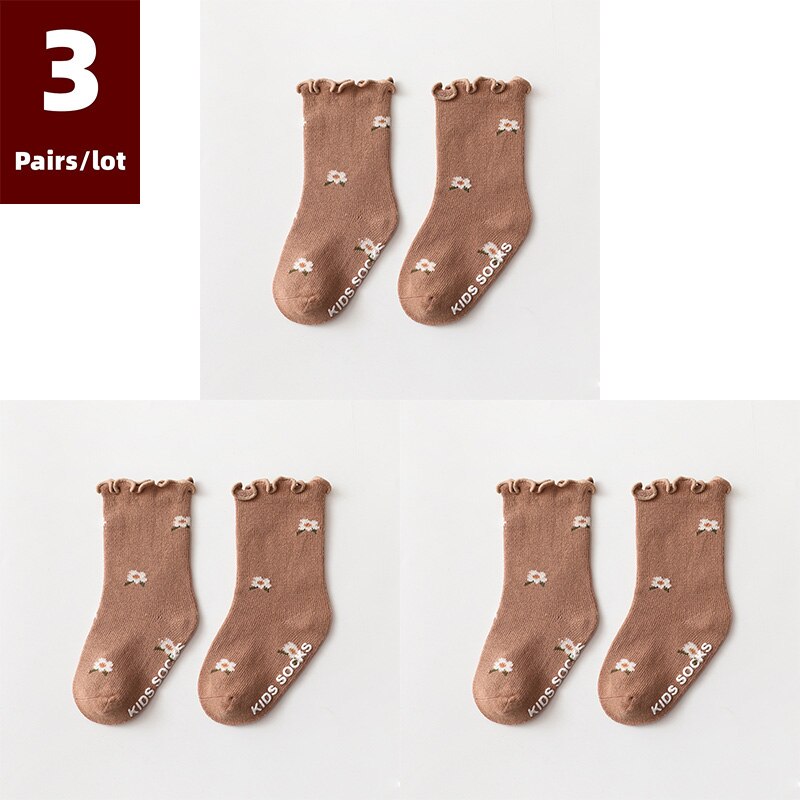 CozySteps™ Anti-Slip Children's Socks (3 Pairs)