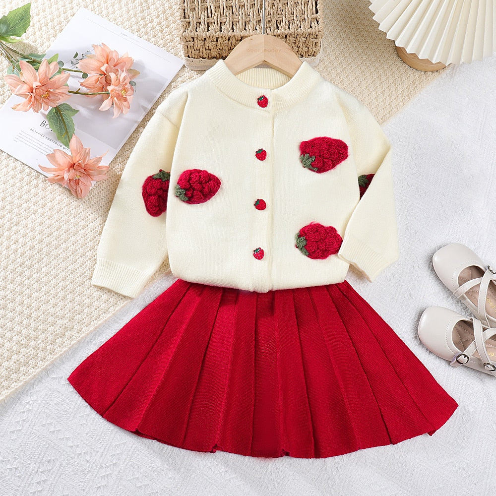 Bowtique™ Fruitful Embroidered Knitted dress