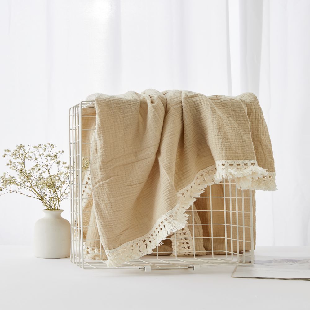 EcoCotton™ Bamboo Muslin Blankets