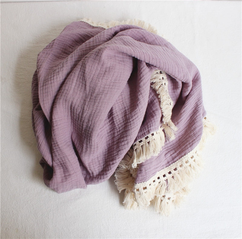 EcoCotton™ Bamboo Muslin Blankets