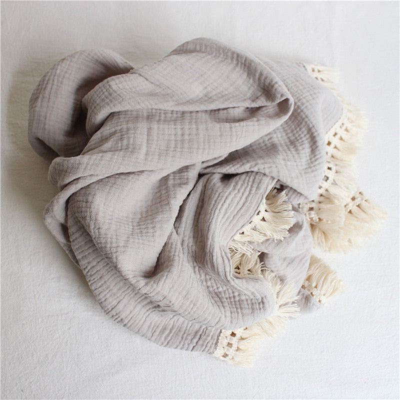 EcoCotton™ Bamboo Muslin Blankets