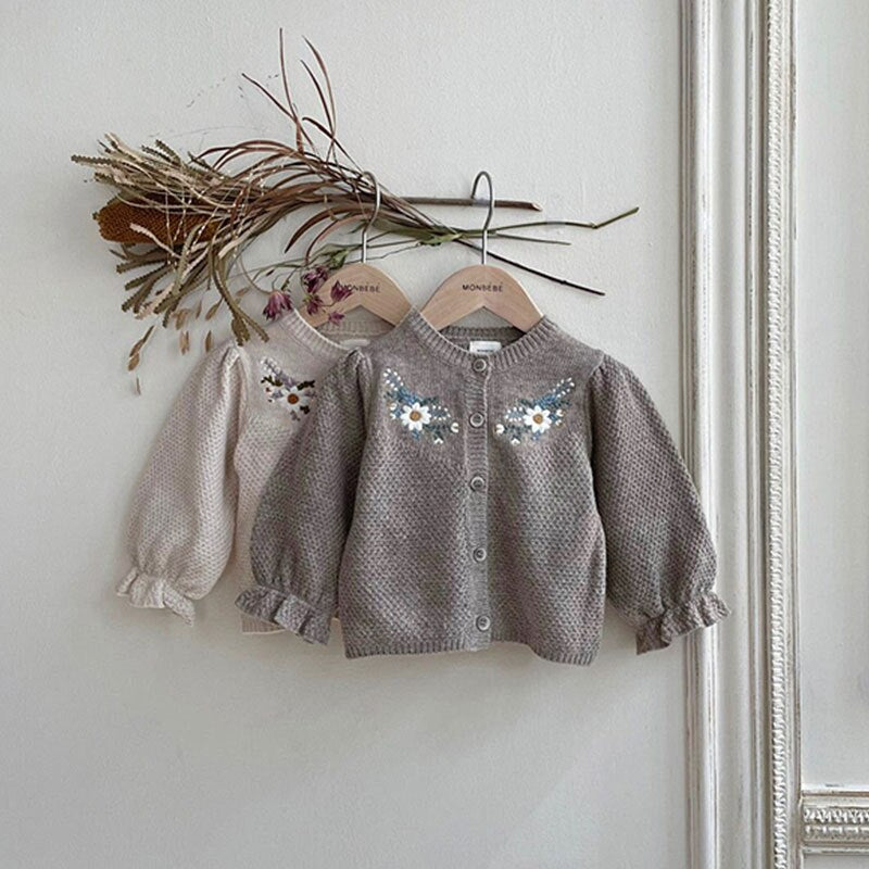 CozyHarmony™ Knit floral Cardigan