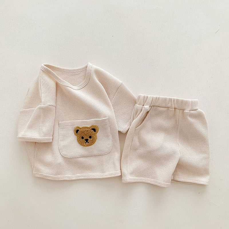 PlayfulBear™ 2-Piece Short and T-Shirt Set
