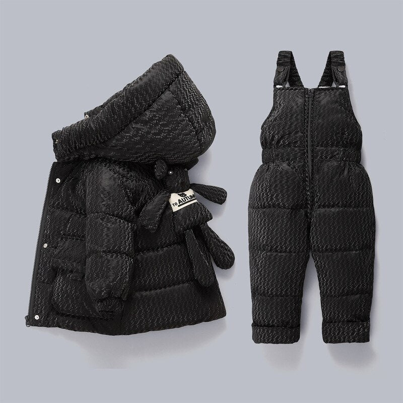 BearHug Kids™ Down Jacket & overalls