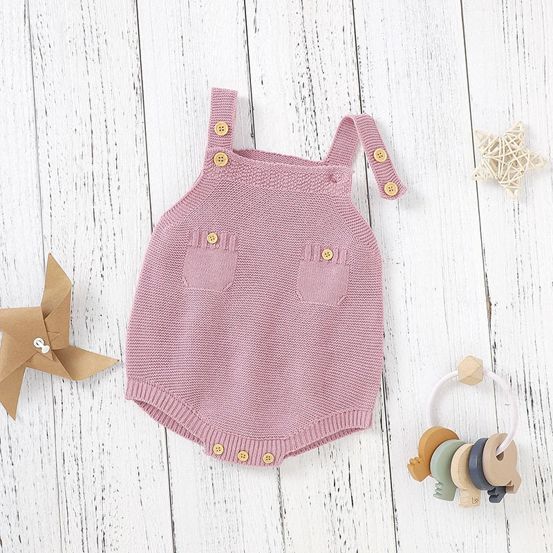 CozyCharm™Cotton Knitted Jumpsuit