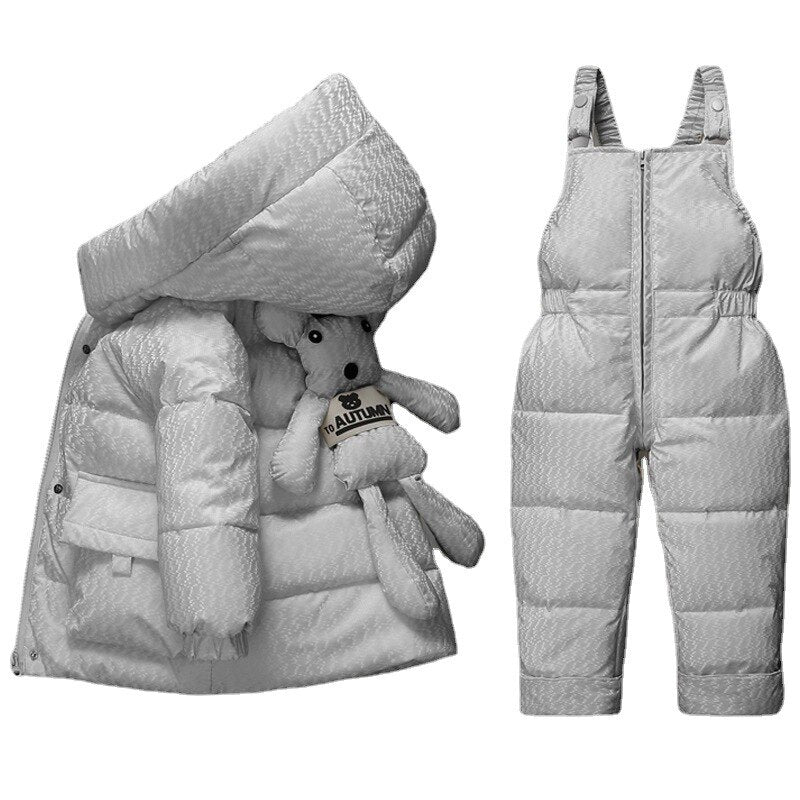 BearHug Kids™ Down Jacket & overalls