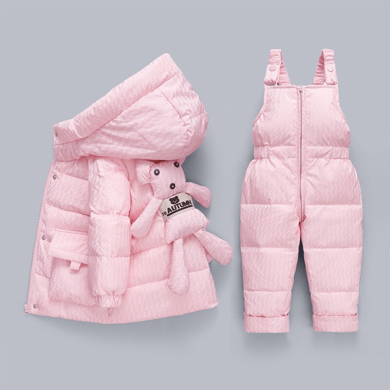 BearHug Kids™ Down Jacket & overalls