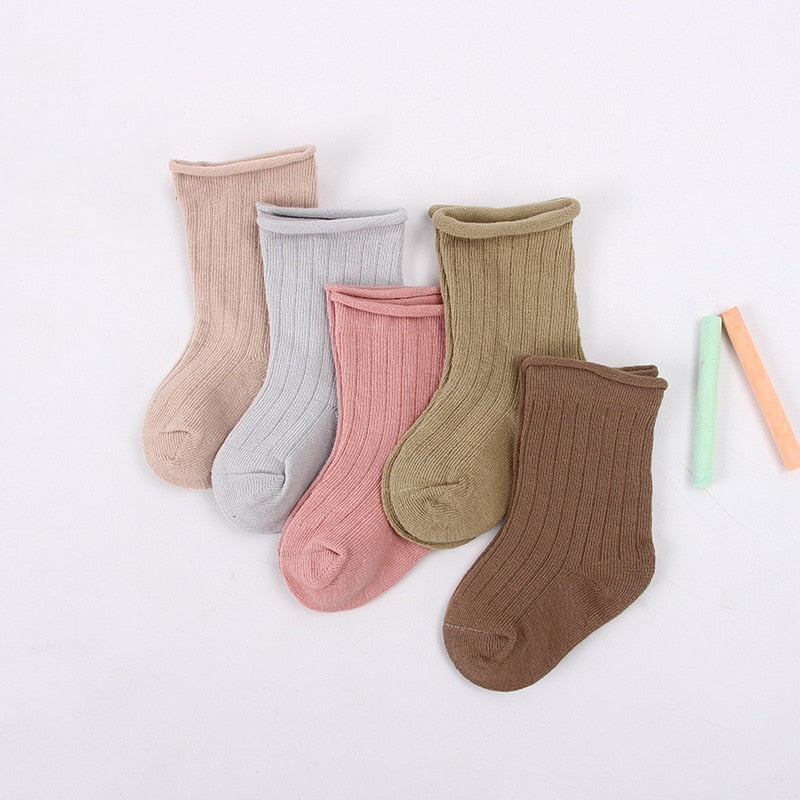 ComfyTots™ 5-Pair Baby Socks Set