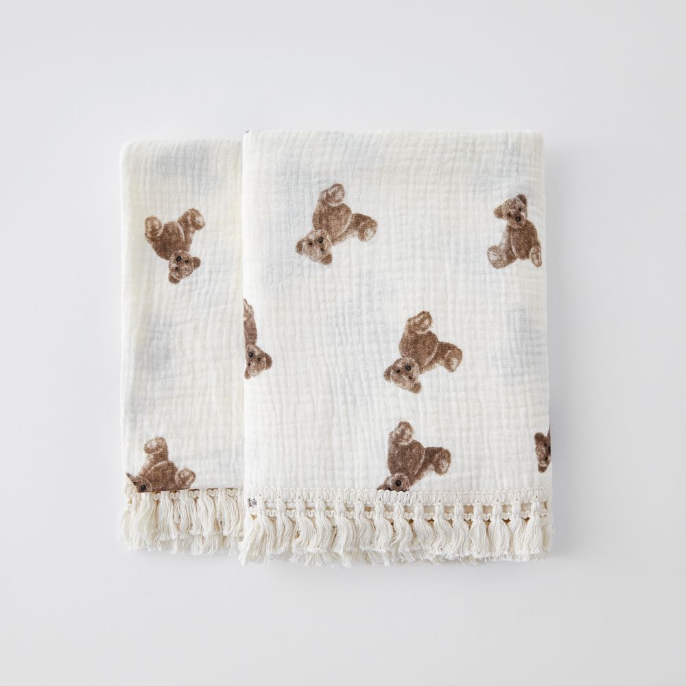 EcoCotton™ Bamboo Muslin Blankets