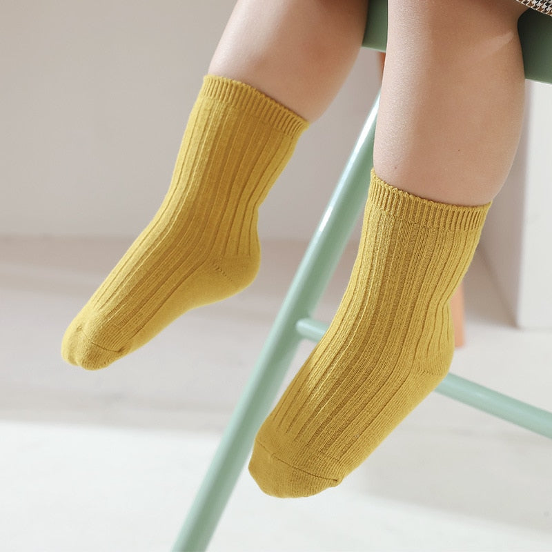 ComfyTots™ 5-Pair Baby Socks Set