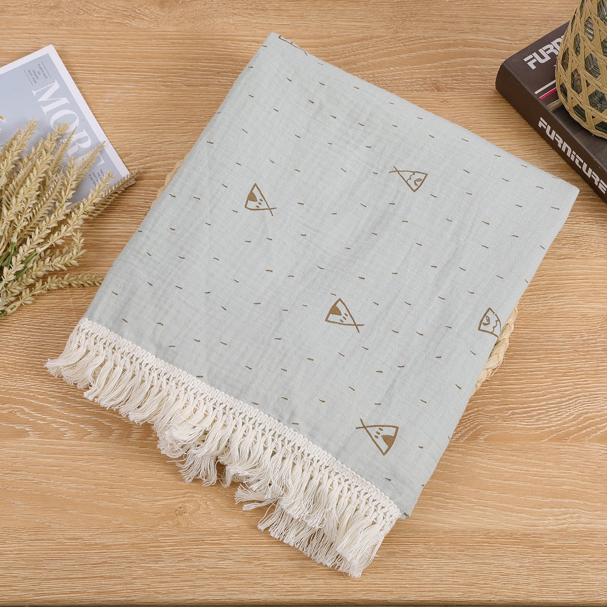 EcoCotton™ Bamboo Muslin Blankets
