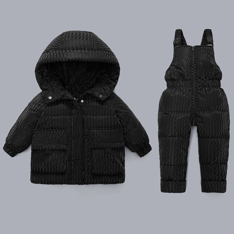 BearHug Kids™ Down Jacket & overalls