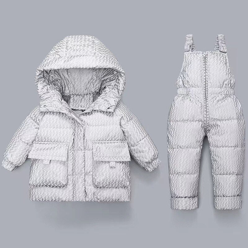 BearHug Kids™ Down Jacket & overalls
