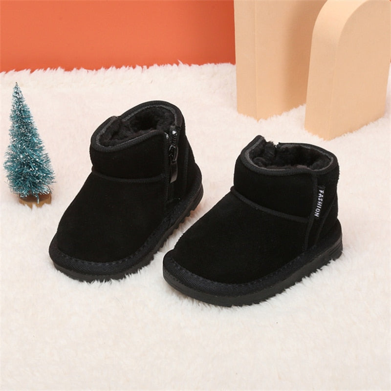 CozySteps™ Baby Suede Snow Boots