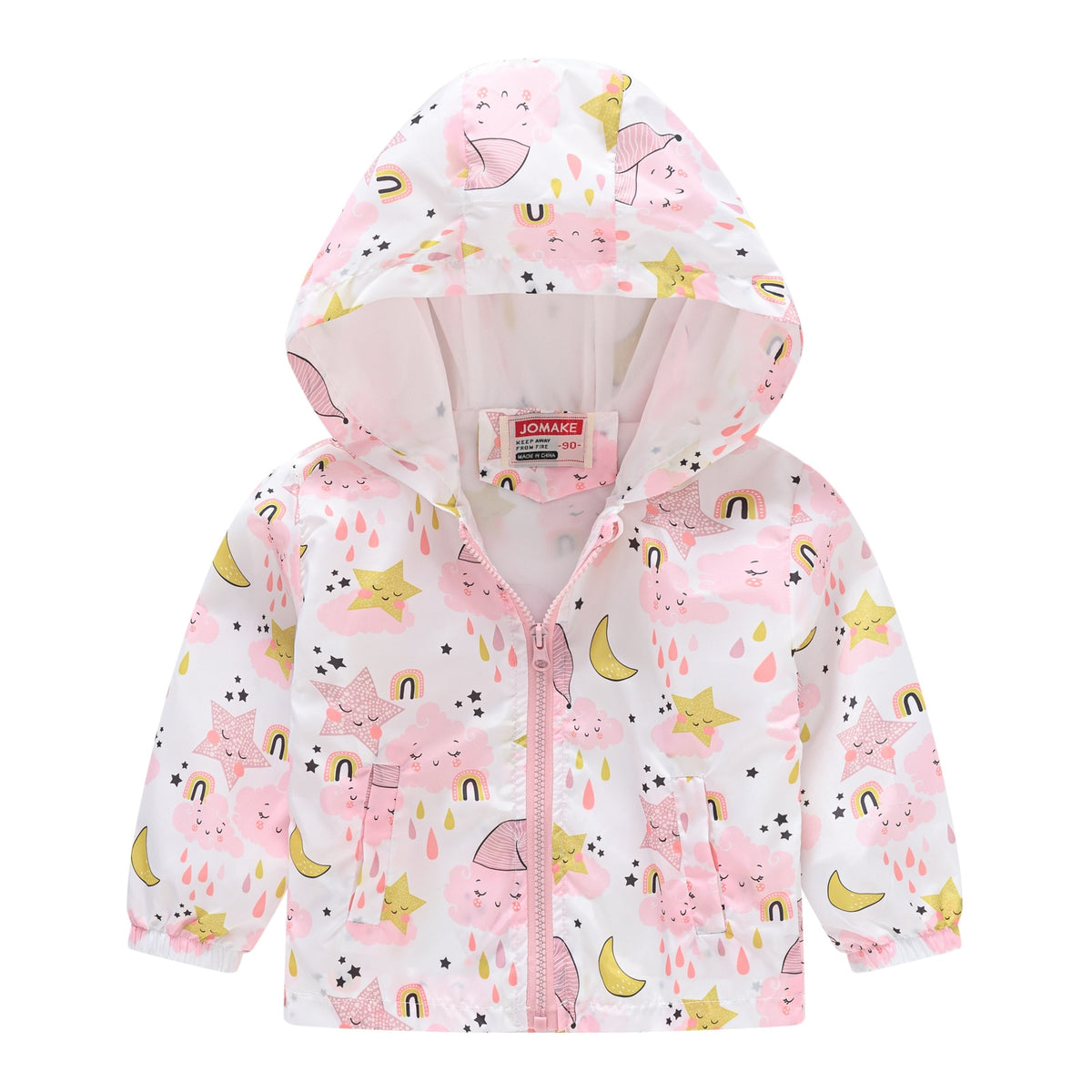 CoLab™ Pink Cloud Rain Coat