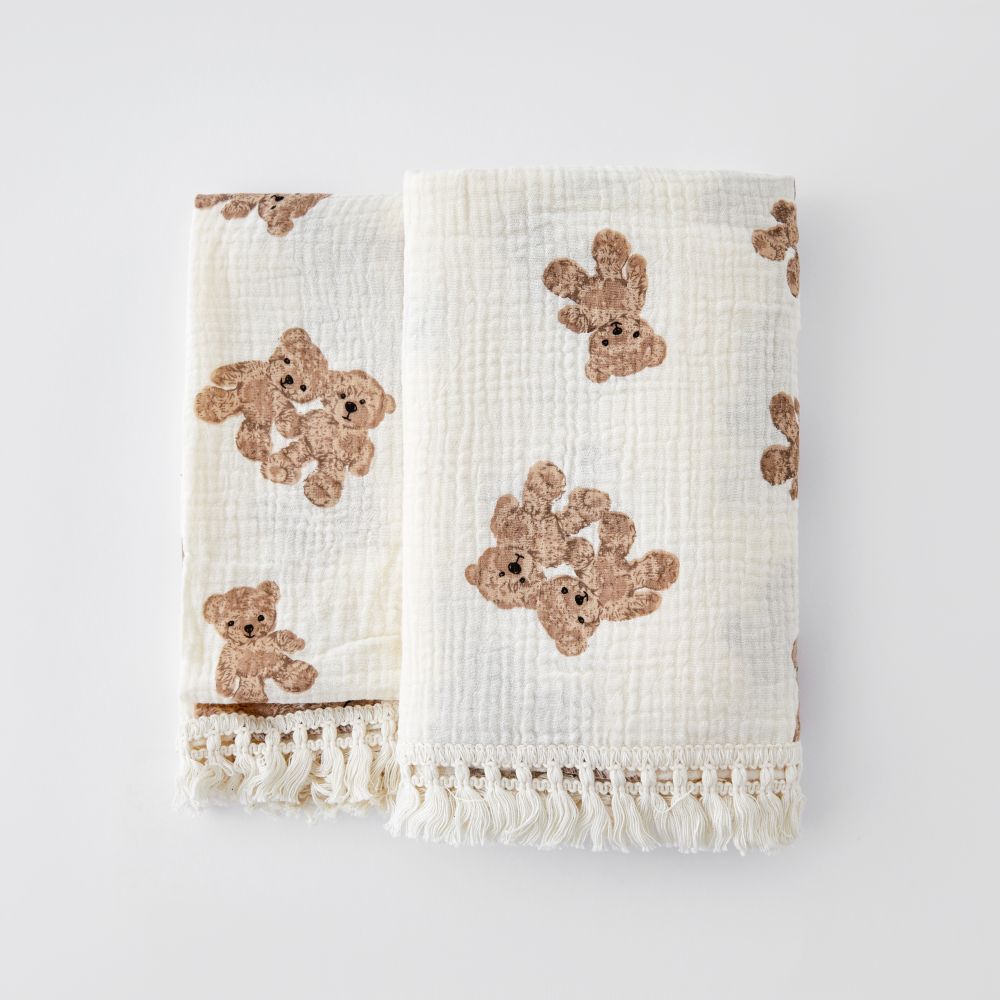 EcoCotton™ Bamboo Muslin Blankets
