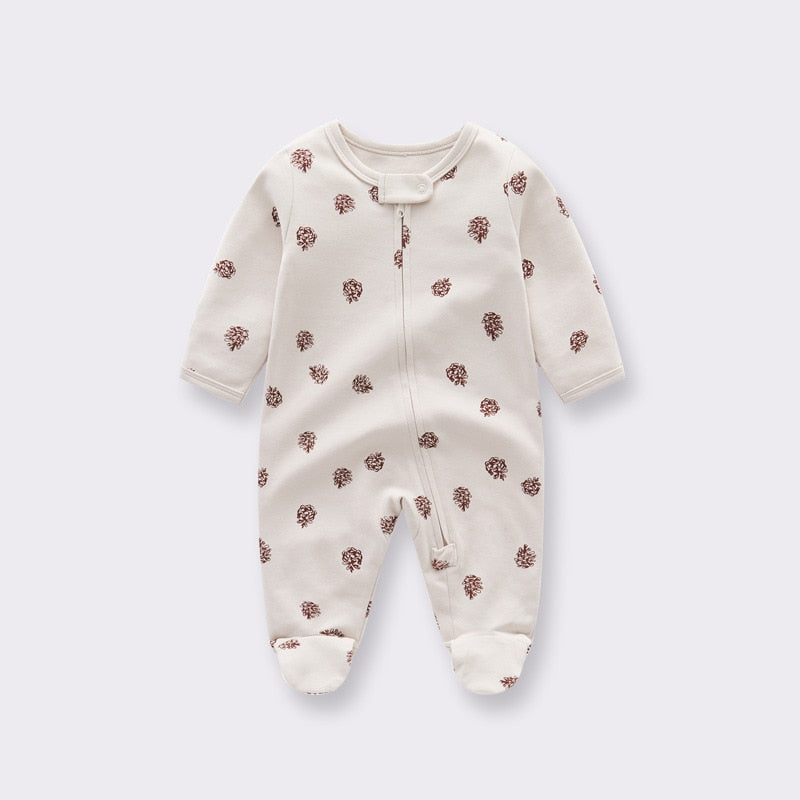 CozyCotton™ Acorn Print Jumpsuit