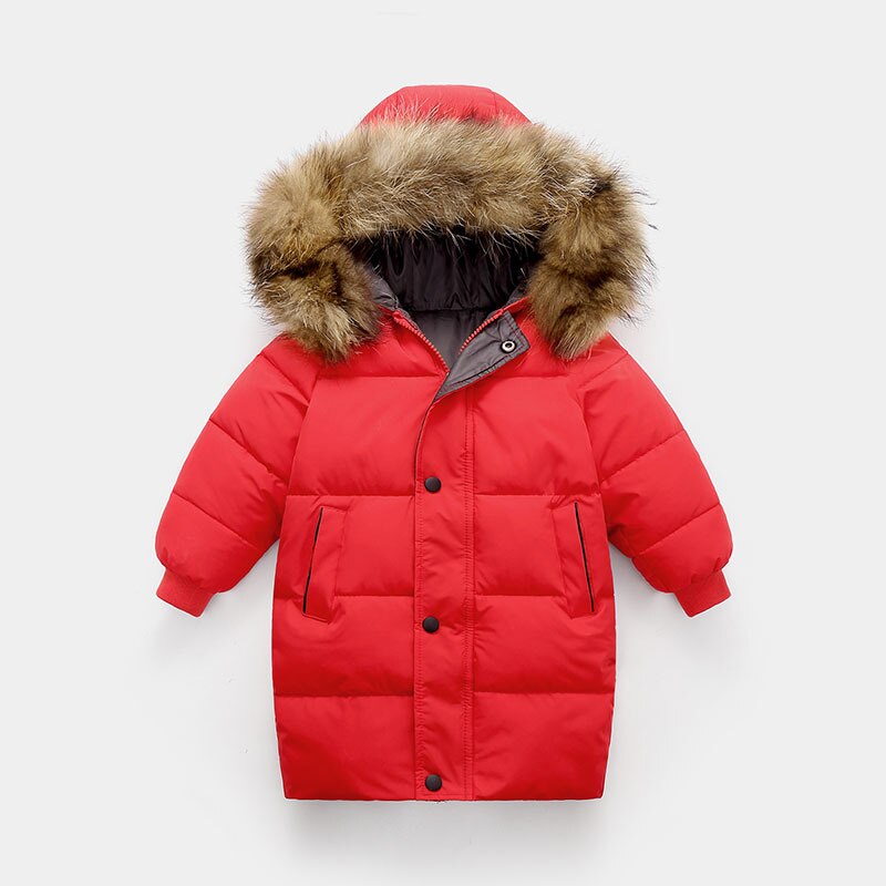 ArcticLuxe™ Fur Hooded Down Coat