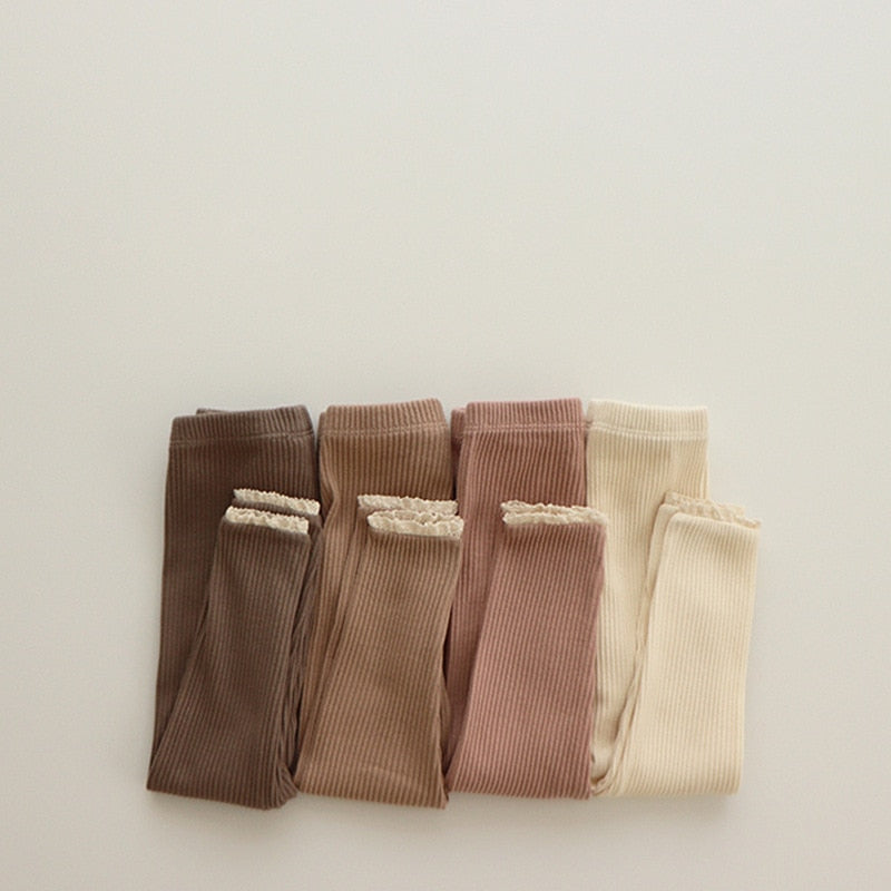 CozyBubs™ Autumn-Coloured Baby Leggings
